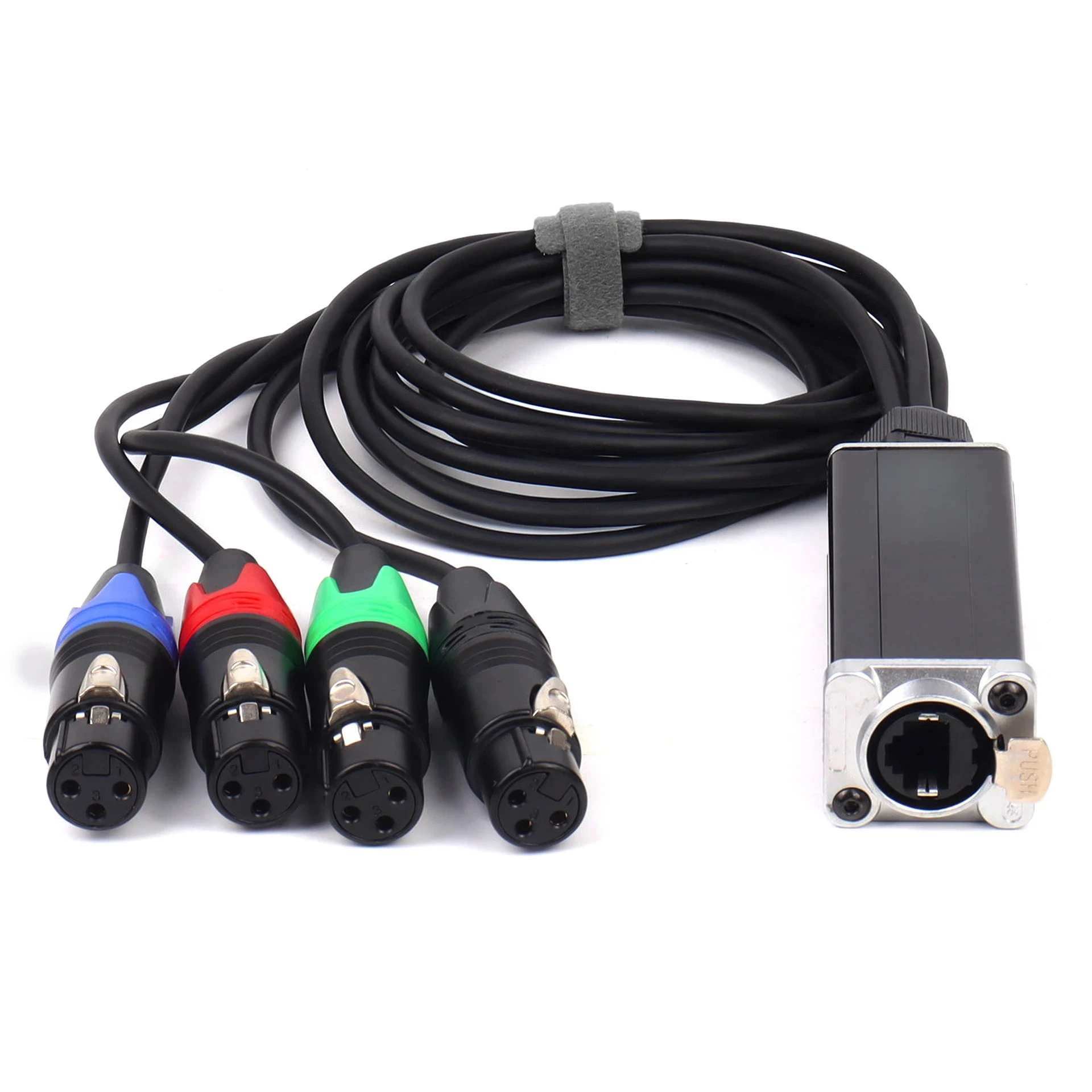 Suitable for mini 4-way 4-channel 3-pin multi-network snake receiver with Cat5/cat6 network snake receiver
Suitable for mini 4-way 4-channel 3-pin multi-network snake receiver with Cat5/cat6 network snake receiver