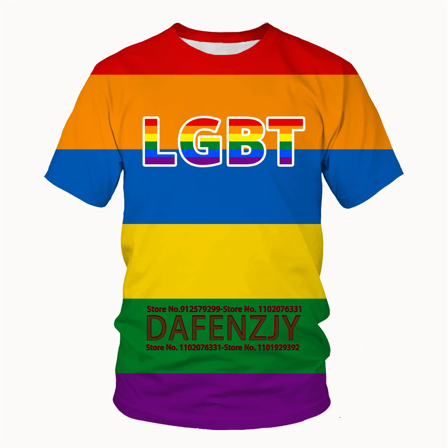 Colorful Rainbow LGBT Flag 3D T Shirt For Men Fashion Hip Hop Gay Pride Peace Flags Short Sleeve Lesbian Flag Tops
Colorful Rainbow LGBT Flag 3D T Shirt For Men Fashion Hip Hop Gay Pride Peace Flags Short Sleeve Lesbian Flag Tops
