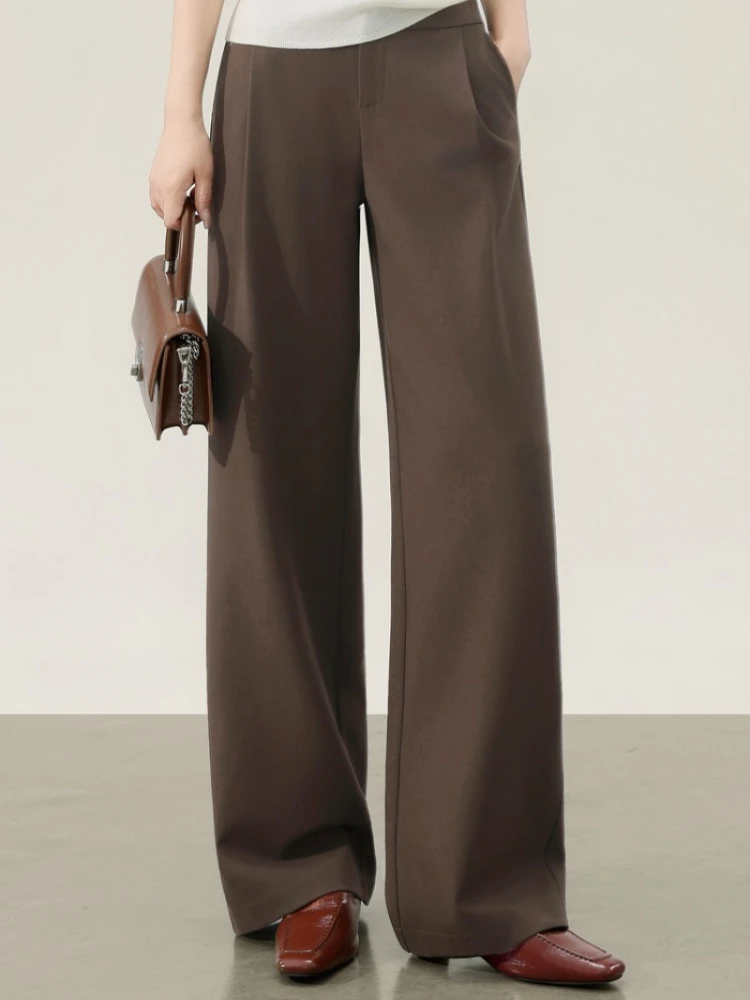 SENTUBILA Wide Leg Pants Elegant Office Lady Workwear 2025 New Solid Color High Waist Loose Female Trousers 153KD0077
SENTUBILA Wide Leg Pants Elegant Office Lady Workwear 2025 New Solid Color High Waist Loose Female Trousers 153KD0077