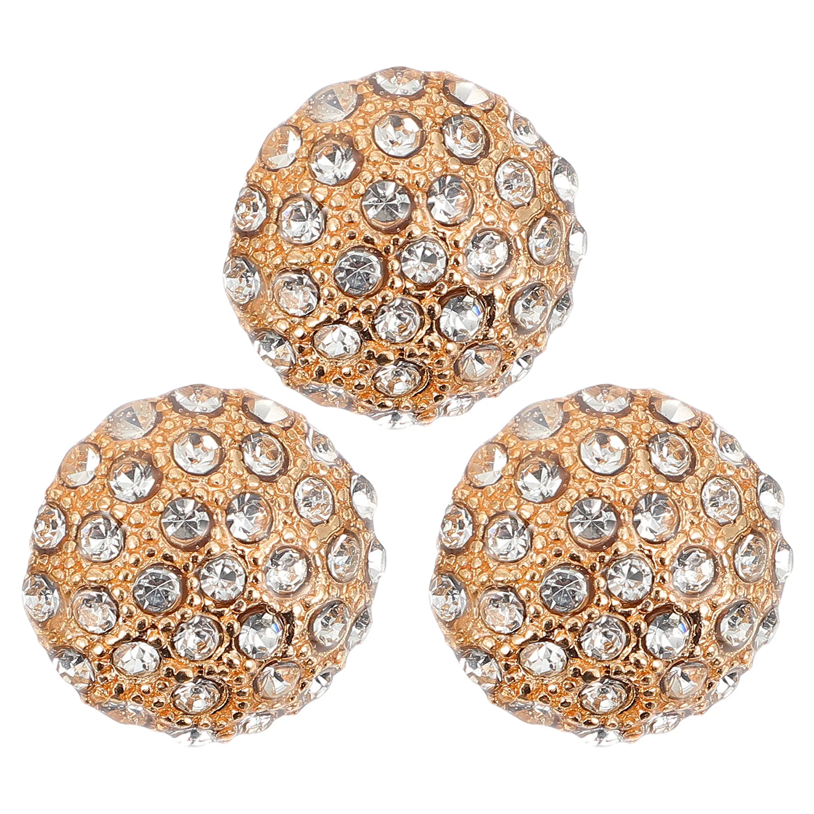 3 Pcs Rhinestone Top Button Sofas Coat Rhinestones Buttons for Crafts Round Sewing Alloy Crafting Assorted
3 Pcs Rhinestone Top Button Sofas Coat Rhinestones Buttons for Crafts Round Sewing Alloy Crafting Assorted
