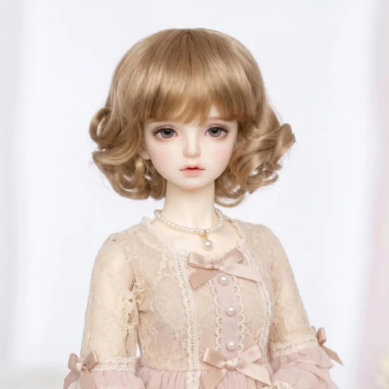 JD164 Fashion Short Wave BJD Synthetic Mohair Wig Suit For 1/12 1/8 1/6 1/4 1/3 Doll Hair From 4-5inch to 10-11inch Accessories
JD164 Fashion Short Wave BJD Synthetic Mohair Wig Suit For 1/12 1/8 1/6 1/4 1/3 Doll Hair From 4-5inch to 10-11inch Accessories