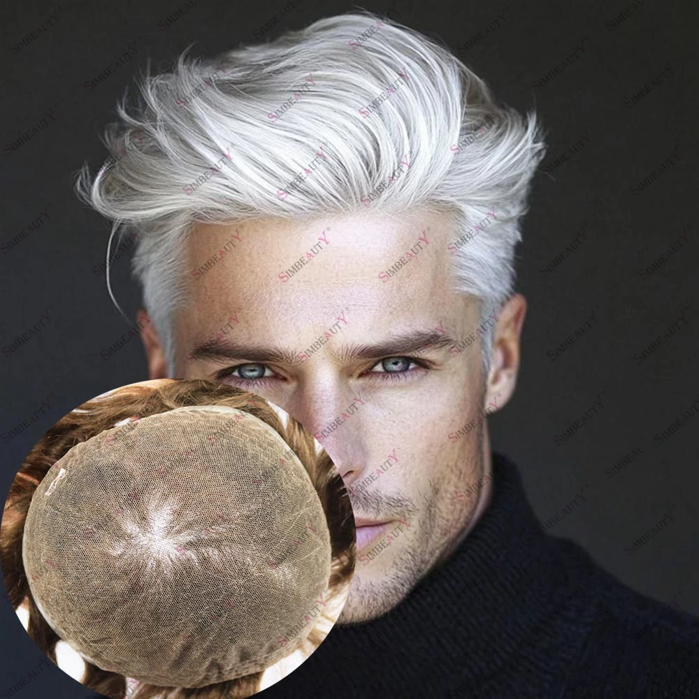 Реалистичный швейцарский кружевной парик из натуральных волос для мужчин с выпадением волос 60R 20 # Европейский мужской парик из натуральных блондинистых волос с HD-кружевом для замещения волос
Реалистичный швейцарский кружевной парик из натуральных волос для мужчин с выпадением волос 60R 20 # Европейский мужской парик из натуральных блондинистых волос с HD-кружевом для замещения волос