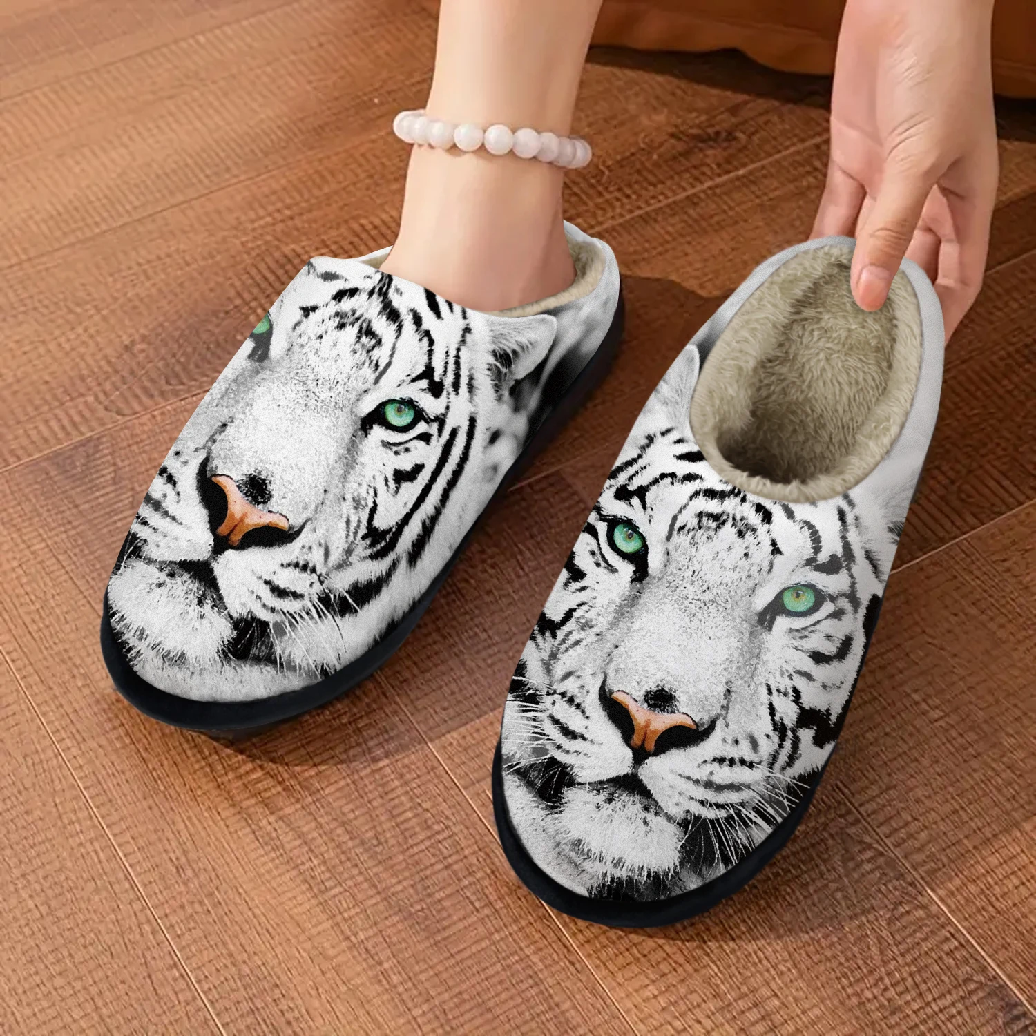 Tiger Gifts For Tiger Lover,Indoor/Outdoor Slippers,Soft Memory Foam House slippers,Comfy Fuzzy House Shoes,Rubber Non-Slip Sole
Tiger Gifts For Tiger Lover,Indoor/Outdoor Slippers,Soft Memory Foam House slippers,Comfy Fuzzy House Shoes,Rubber Non-Slip Sole