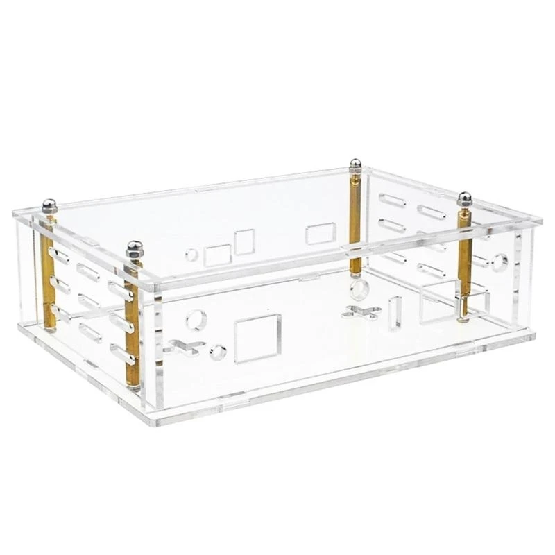 Acrylic Enclosure Box Durability And Lightweighted For Banana OpenWrtOne Optimaled Protections And Heat Dissipation 0XLA
Acrylic Enclosure Box Durability And Lightweighted For Banana OpenWrtOne Optimaled Protections And Heat Dissipation 0XLA