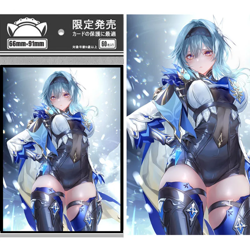 60pcs/set Genshin Impact Eula Wave Knight Card Sleeve PTCG Anime Game Collection Card Protective Cover Gift Toy 66*91mm
60pcs/set Genshin Impact Eula Wave Knight Card Sleeve PTCG Anime Game Collection Card Protective Cover Gift Toy 66*91mm