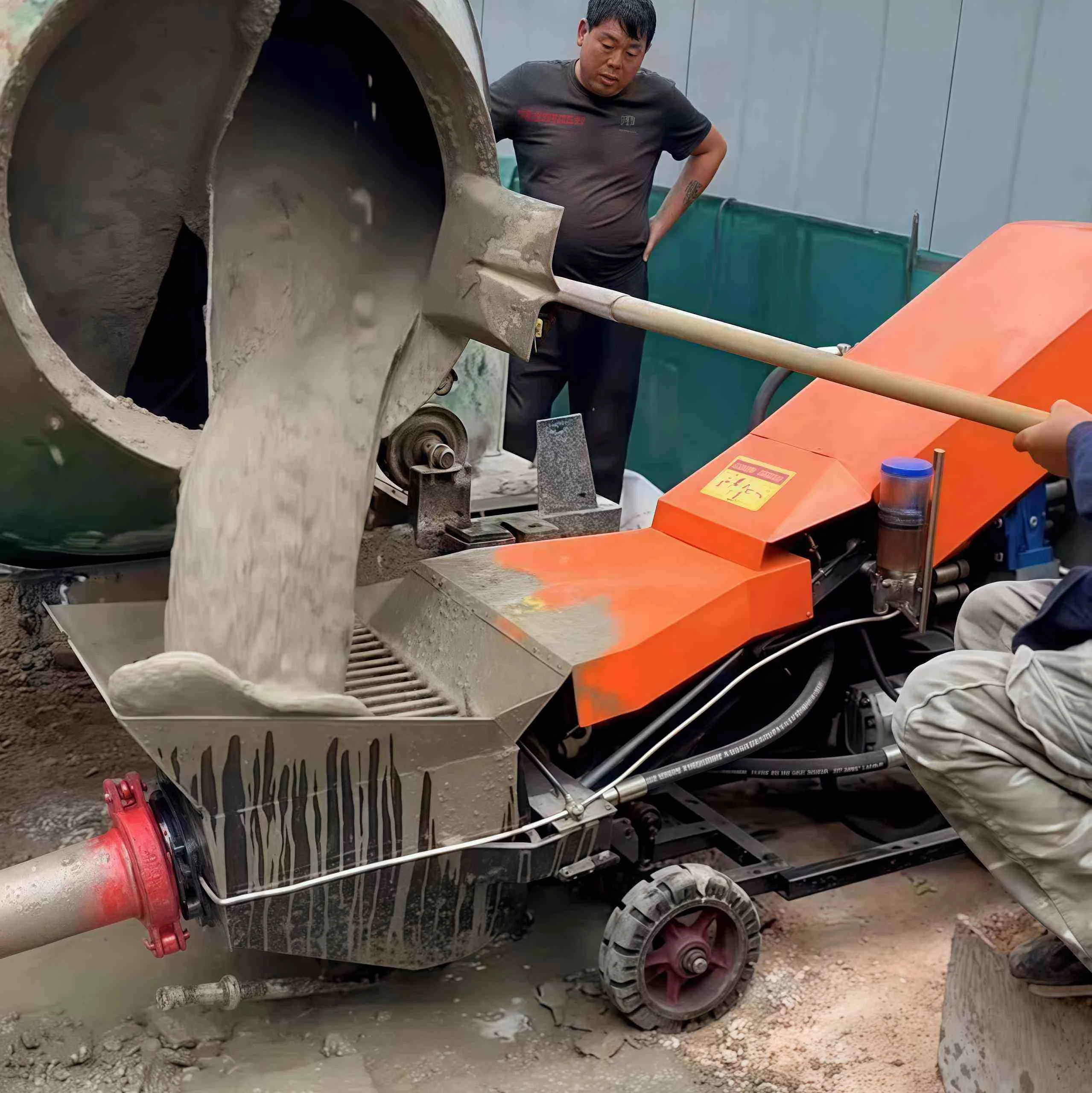 Customized Concrete Mixer Pump Mini Diesel Factory Direct Concrete Pump Diesel Concrete Pump Machinery
Customized Concrete Mixer Pump Mini Diesel Factory Direct Concrete Pump Diesel Concrete Pump Machinery