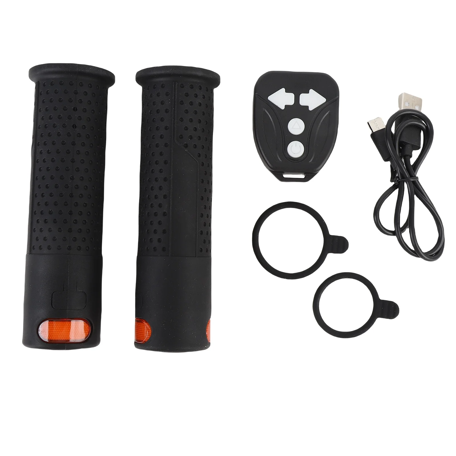 2pcs Grip Fit for M365 Scooter Rubber Scooter Handlebar Grip with Wireless Remote Control Turn Signal Light
2pcs Grip Fit for M365 Scooter Rubber Scooter Handlebar Grip with Wireless Remote Control Turn Signal Light
