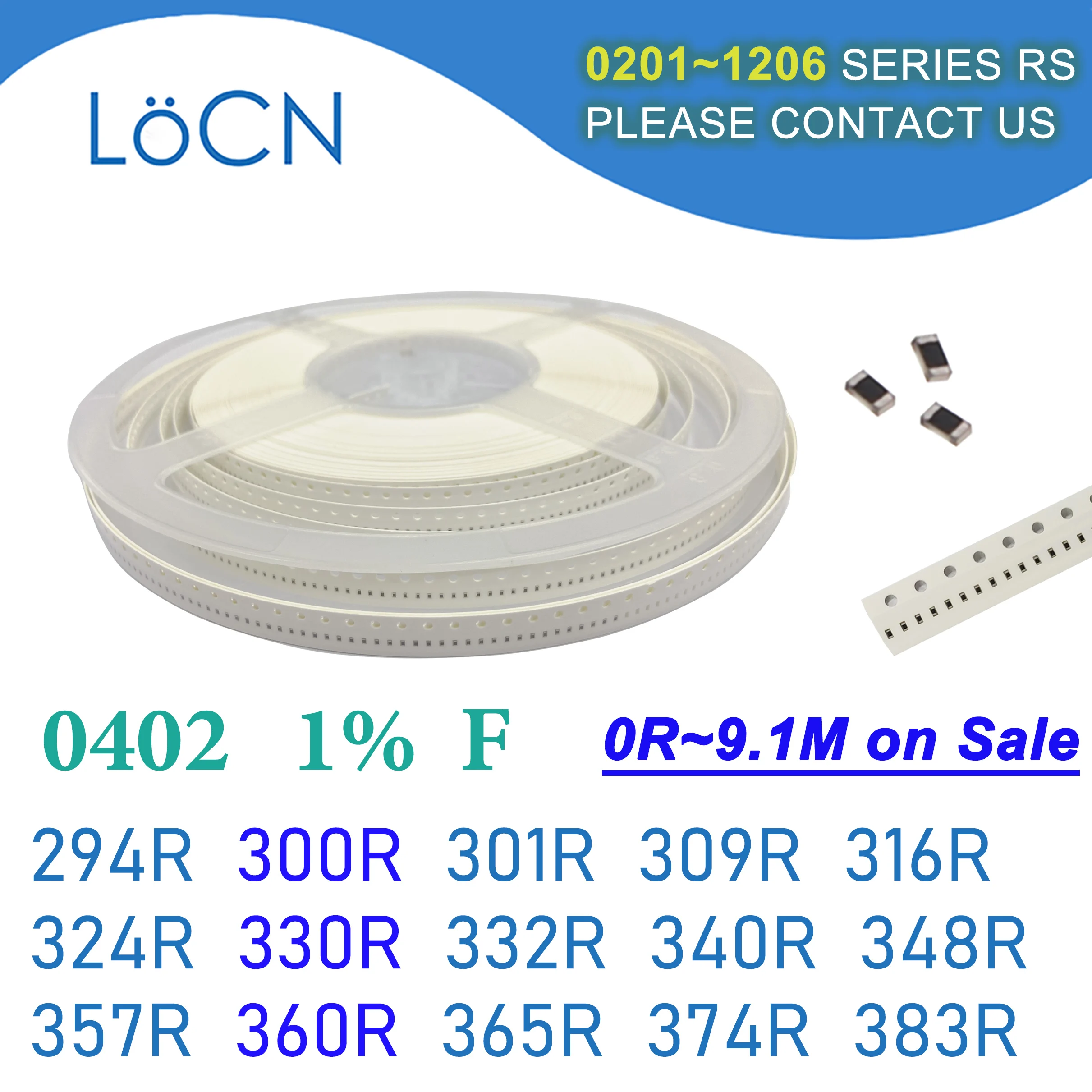 0402 1% 10000 шт. SMD резистор F 294R 300R 301R 309R 316R 324R 330R 332R 340R 348R 357R 360R 365R 374R 383R 1005 Ом
0402 1% 10000 шт. SMD резистор F 294R 300R 301R 309R 316R 324R 330R 332R 340R 348R 357R 360R 365R 374R 383R 1005 Ом