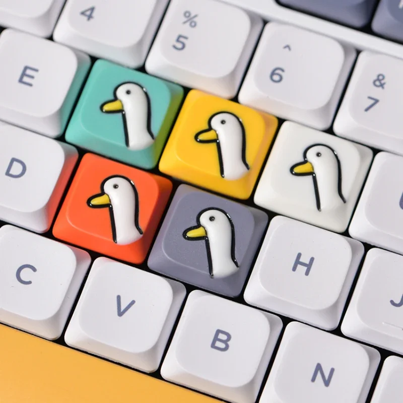 Custom Low Profile Cute Call Duck Point Keycaps Creative Resin Anime Caps Funny Key Cap for Mechanical Keyboard Accessory Gift
Custom Low Profile Cute Call Duck Point Keycaps Creative Resin Anime Caps Funny Key Cap for Mechanical Keyboard Accessory Gift