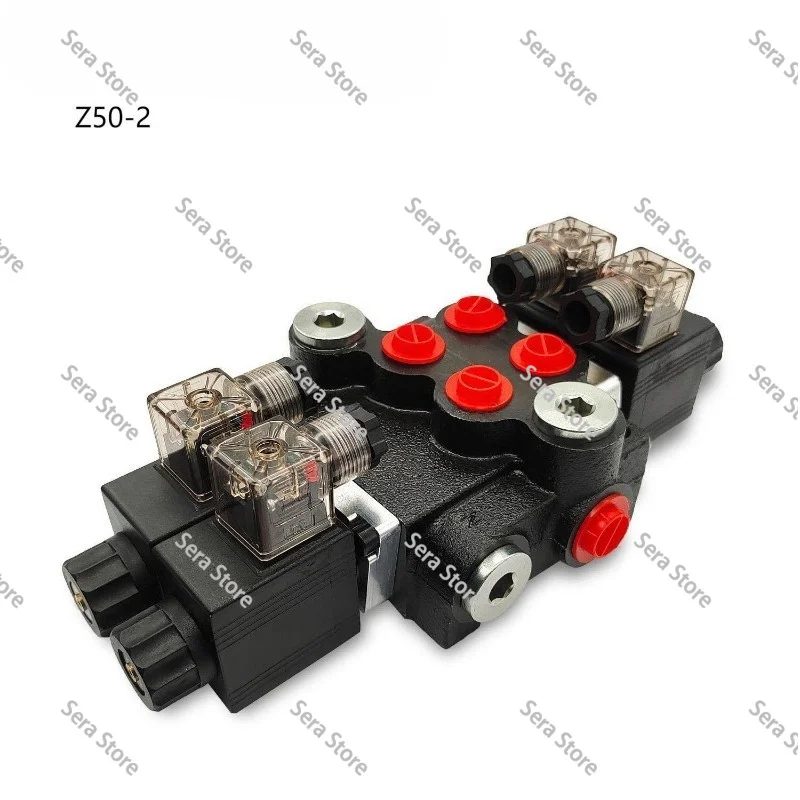 Z50 series 50L/min electronically controlled multi-way valve, AC12V, AC24V solenoid valve
Z50 series 50L/min electronically controlled multi-way valve, AC12V, AC24V solenoid valve