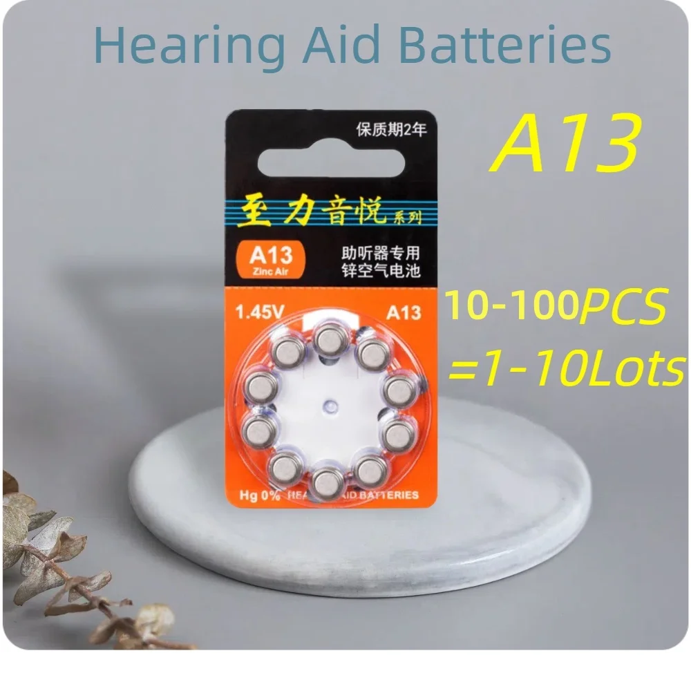 10-100 шт. батарейки для слуховых аппаратов Zenipower A13 13A 13 P13 PR48, цинковая воздушная батарея
10-100 шт. батарейки для слуховых аппаратов Zenipower A13 13A 13 P13 PR48, цинковая воздушная батарея