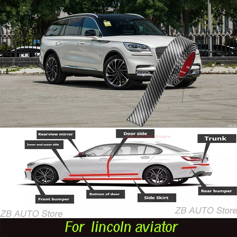 For Lincoln Aviator Strong adhesive bumper strip, front and rear lip side skirts, collision and scratch resistant, suitable
For Lincoln Aviator Strong adhesive bumper strip, front and rear lip side skirts, collision and scratch resistant, suitable