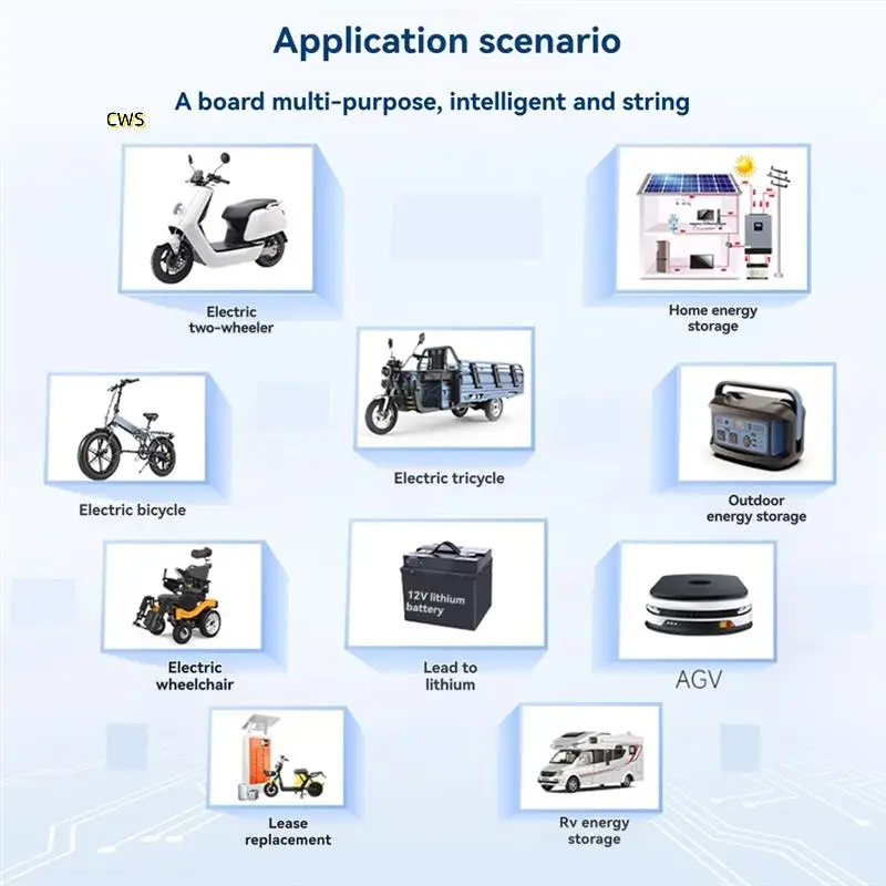 Smart BMS 100 Balance For Lifepo4 Li- Lto NMC 40A 4S 8S Active Balance Built In Bluetooth Lifepo4 Li- CAN BMS
Smart BMS 100 Balance For Lifepo4 Li- Lto NMC 40A 4S 8S Active Balance Built In Bluetooth Lifepo4 Li- CAN BMS