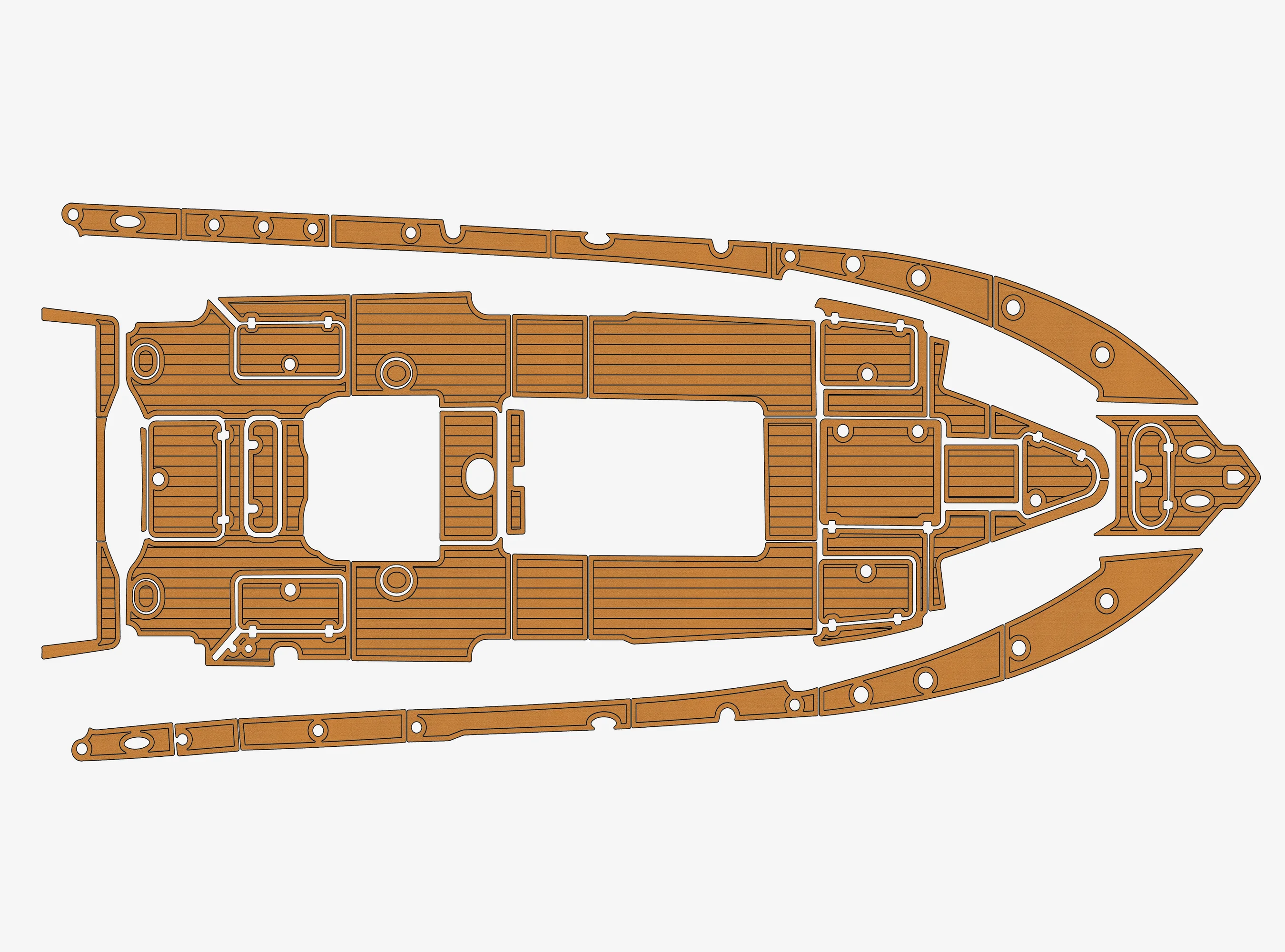 2016 Yellowfin 39 Offshore 1/4" 6mm EVA foam Non-Slip PVC Teak Decking marine Mat seadek aqua carpet Marine Floor
2016 Yellowfin 39 Offshore 1/4" 6mm EVA foam Non-Slip PVC Teak Decking marine Mat seadek aqua carpet Marine Floor