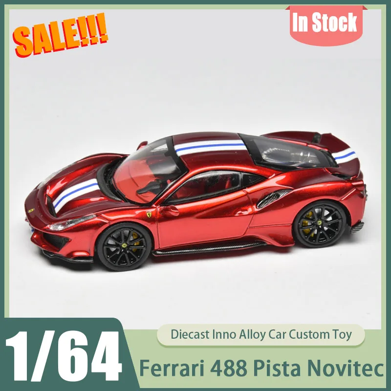New In Stock Im 1:64 Diecast Ferrari 488 Pista Novitec Replica With Openable Hood And Multiple Color Options For Collectors Toys
New In Stock Im 1:64 Diecast Ferrari 488 Pista Novitec Replica With Openable Hood And Multiple Color Options For Collectors Toys