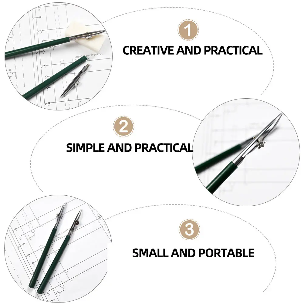 2Pcs Straight Line Ruling Tool Fine Adjustable Drawing Pens for Ink Thin Borders Professional Use
2Pcs Straight Line Ruling Tool Fine Adjustable Drawing Pens for Ink Thin Borders Professional Use