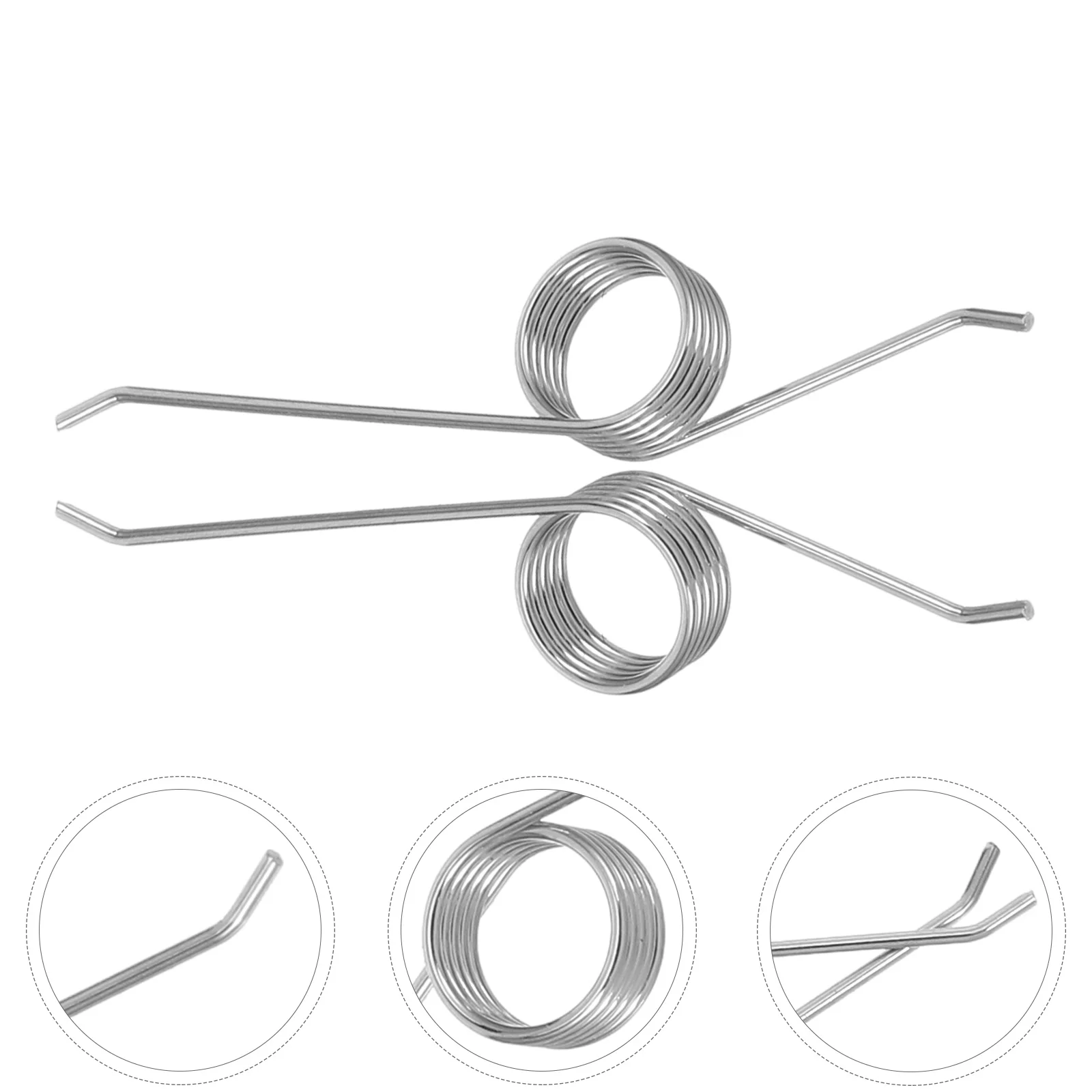 2 Pcs Replacement Spring Trash Can Lid Accessories Small Springs Tire Inflator Hose
2 Pcs Replacement Spring Trash Can Lid Accessories Small Springs Tire Inflator Hose