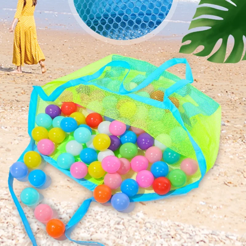 1pc Beach Bag Travel Storage Bag Portable Toy Storage Bag Large Capacity Handheld Beach Bag Foldable Single Shoulder Mesh Bag
1pc Beach Bag Travel Storage Bag Portable Toy Storage Bag Large Capacity Handheld Beach Bag Foldable Single Shoulder Mesh Bag