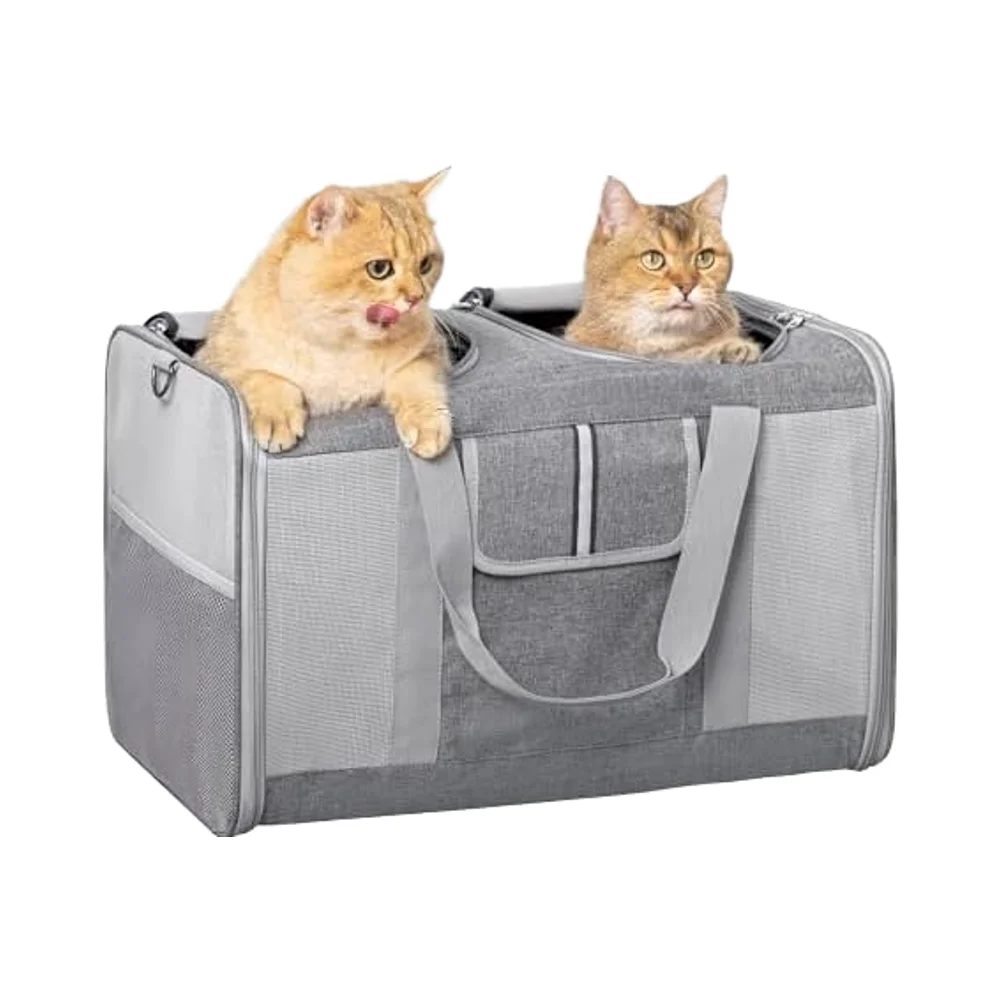 Large All-Sided Mesh Pet Carrier Portable Soft Sided Cat Dog Carrier For Traveling Pet Carriers
Large All-Sided Mesh Pet Carrier Portable Soft Sided Cat Dog Carrier For Traveling Pet Carriers