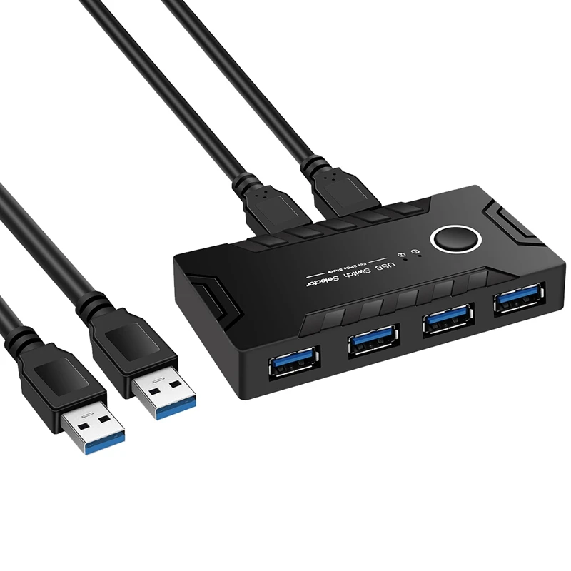 USB 3.0 KVM-переключатель 2 в 4 выхода адаптер-концентратор пластик для клавиатуры мыши принтер монитор
USB 3.0 KVM-переключатель 2 в 4 выхода адаптер-концентратор пластик для клавиатуры мыши принтер монитор