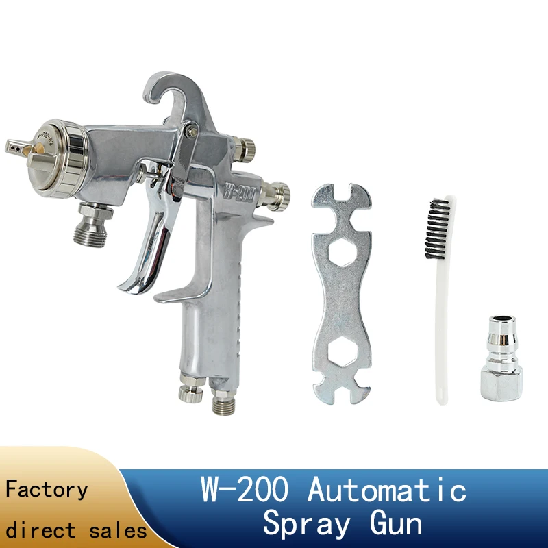 W-200 Automatic Spraying Gun - Residential Automotive Industry High-Fogging Paint Water-Based Paint Spray Bottle Painting Gun
W-200 Automatic Spraying Gun - Residential Automotive Industry High-Fogging Paint Water-Based Paint Spray Bottle Painting Gun