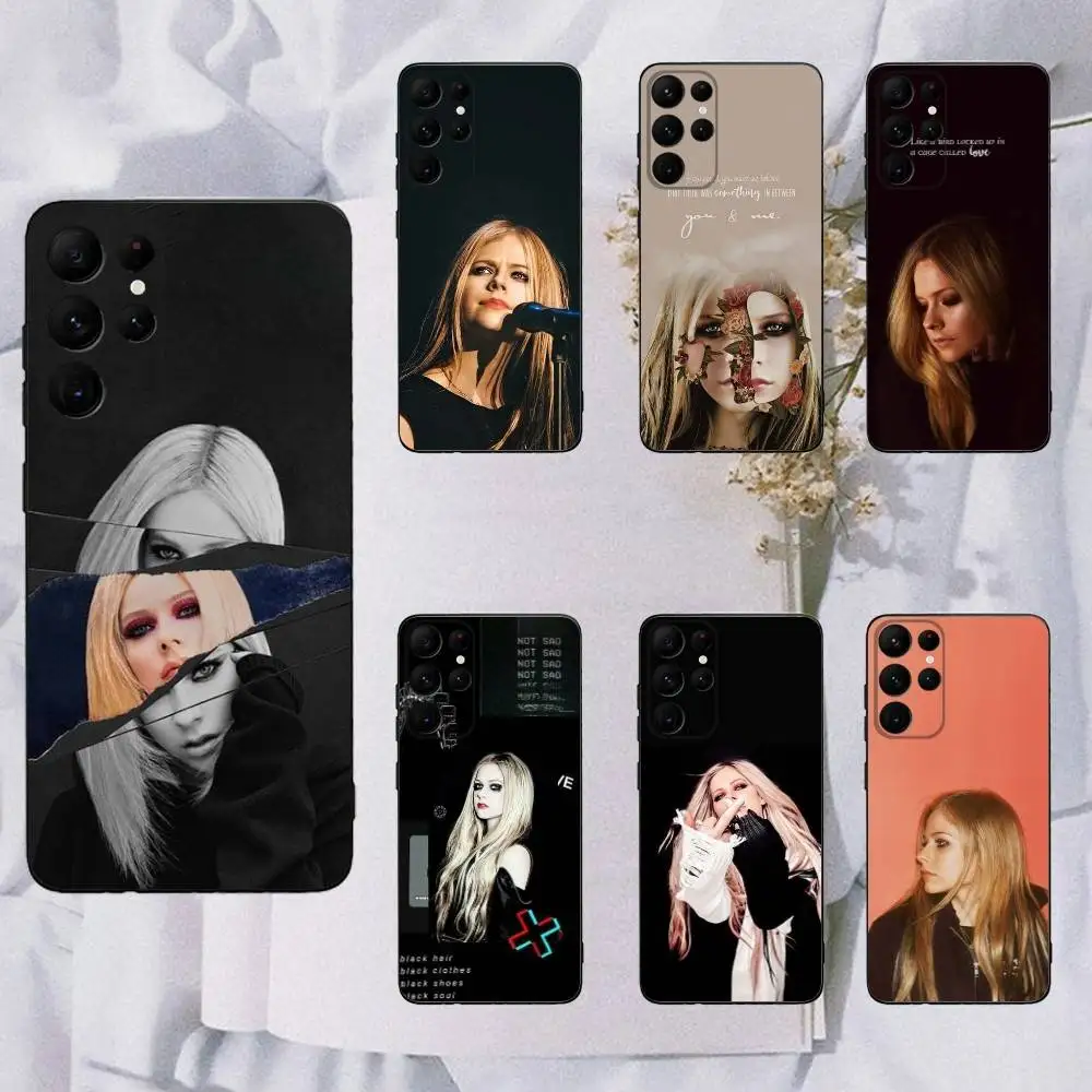 Singer Avril Lavigne-S Phone Case For Samsung Galaxy A13,A21s,A22,A31,A32,A52,A53,A71,A80,Soft Black Shell 
Singer Avril Lavigne-S Phone Case For Samsung Galaxy A13,A21s,A22,A31,A32,A52,A53,A71,A80,Soft Black Shell