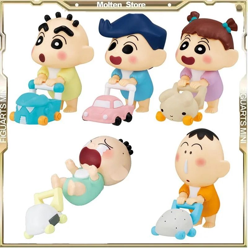 Bandai Gashapon Anime Crayon Shin-chan Kazama Tōru Bochan Sakurada Nene Baby Walking Style Ornaments Action Figure Model Gifts
Bandai Gashapon Anime Crayon Shin-chan Kazama Tōru Bochan Sakurada Nene Baby Walking Style Ornaments Action Figure Model Gifts