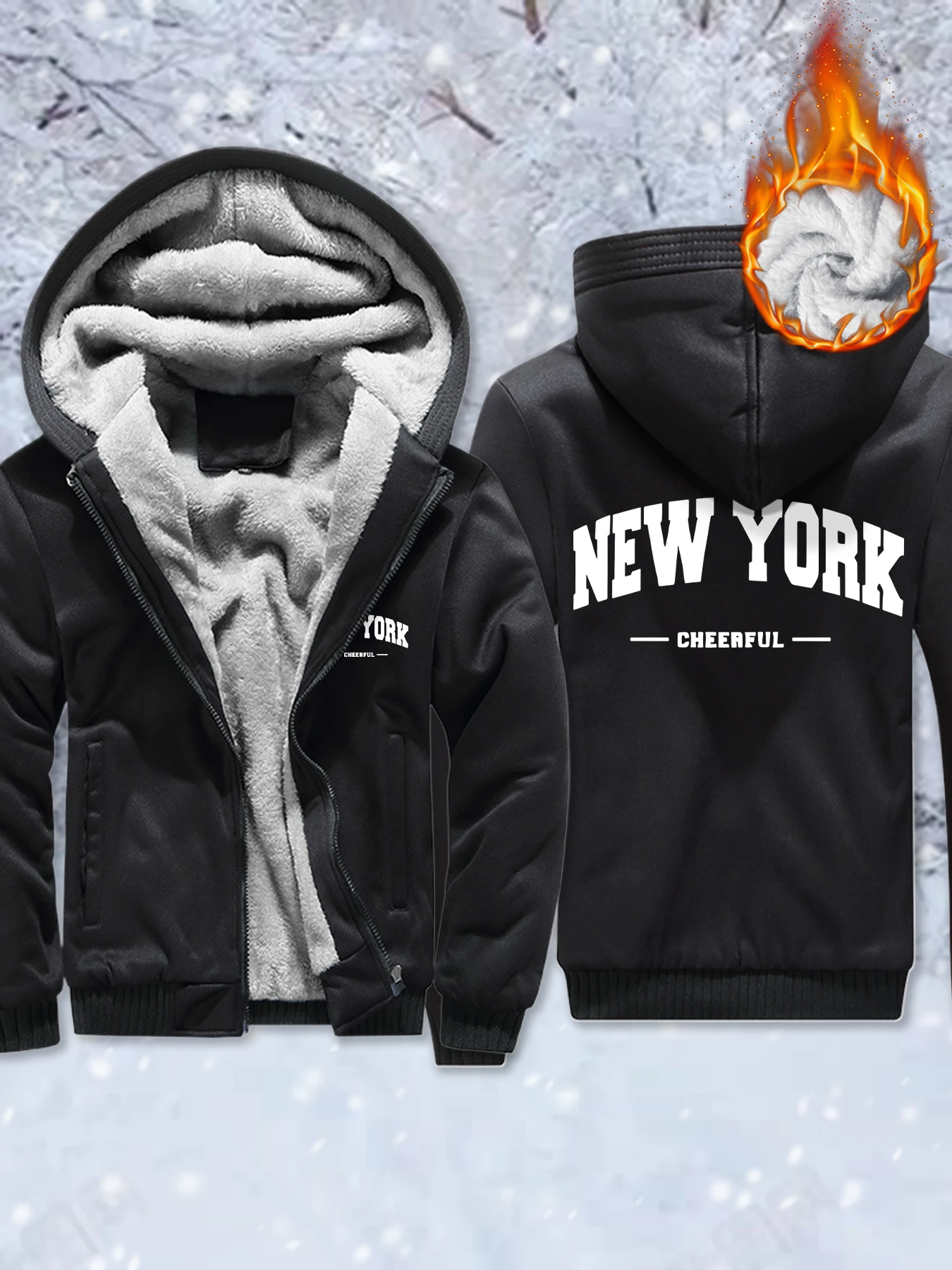 Мужские флисовые базовые куртки с карманами и застежкой-молнией в Нью-Йорке, спортивная одежда, зимнее утепленное пальто, теплая, удобная, модная верхняя одежда
Мужские флисовые базовые куртки с карманами и застежкой-молнией в Нью-Йорке, спортивная одежда, зимнее утепленное пальто, теплая, удобная, модная верхняя одежда