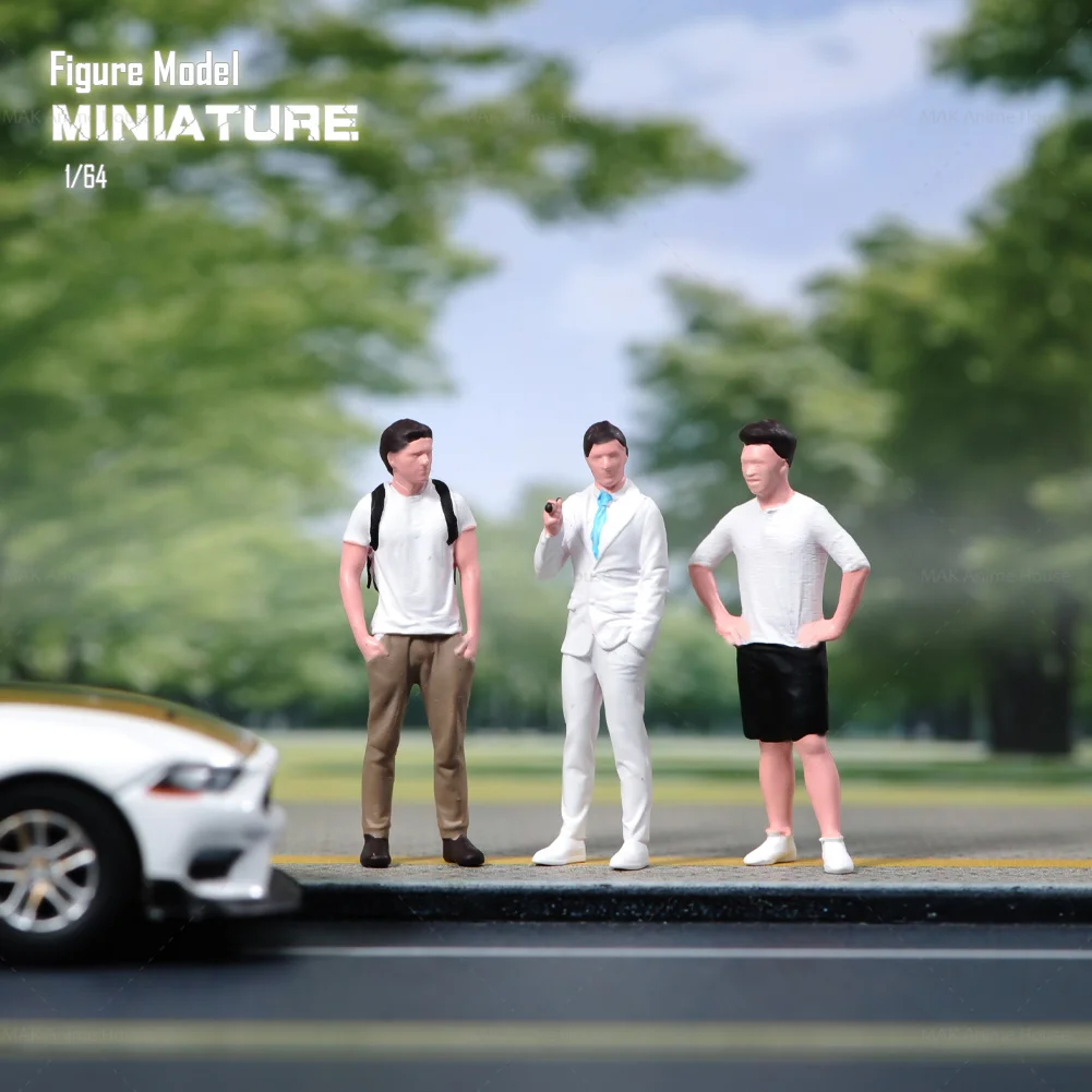 Miniatures Figurine 1/64 Suit Domineering CEO Backpack Men's Casual Model Diorama Dolls Creative Photography Scene Prop Toys
Miniatures Figurine 1/64 Suit Domineering CEO Backpack Men's Casual Model Diorama Dolls Creative Photography Scene Prop Toys