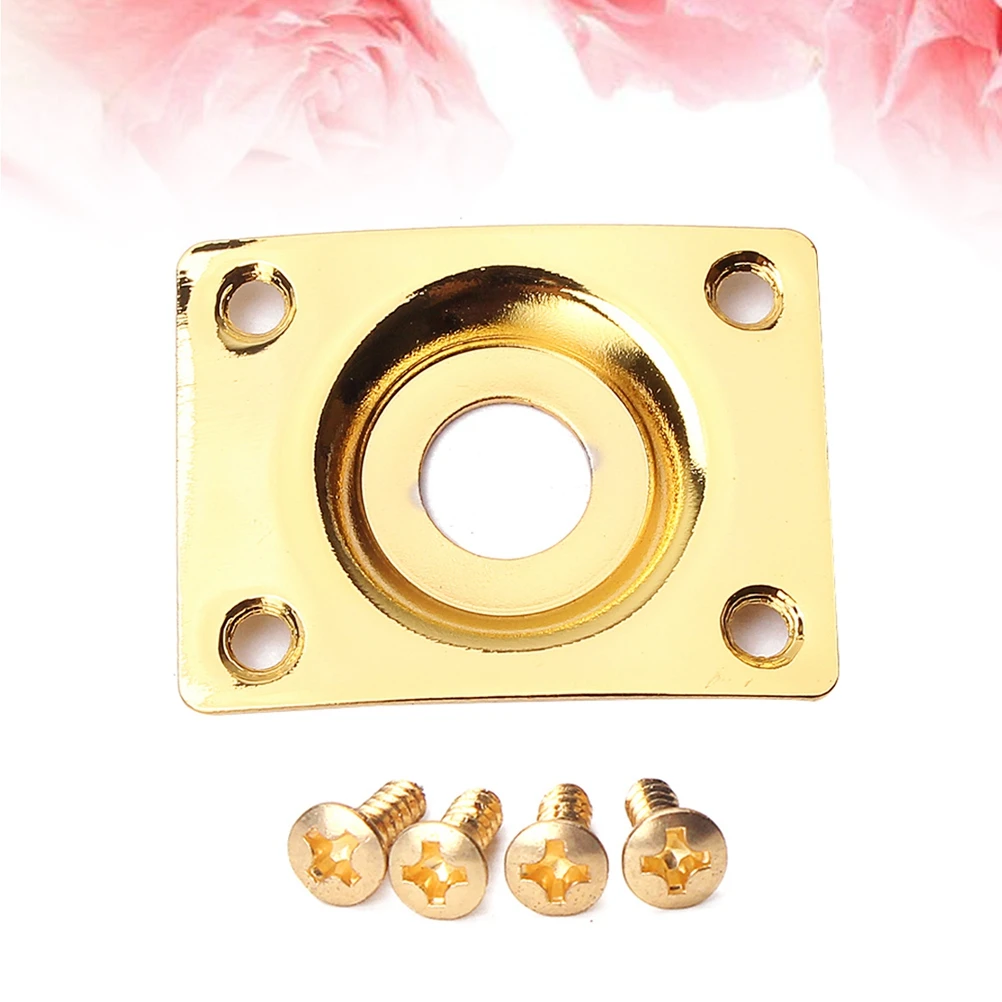 Golden Socket Sheet Electric Guitar Jack Bass Pickup Plate Input Plug Pearlescent
Golden Socket Sheet Electric Guitar Jack Bass Pickup Plate Input Plug Pearlescent