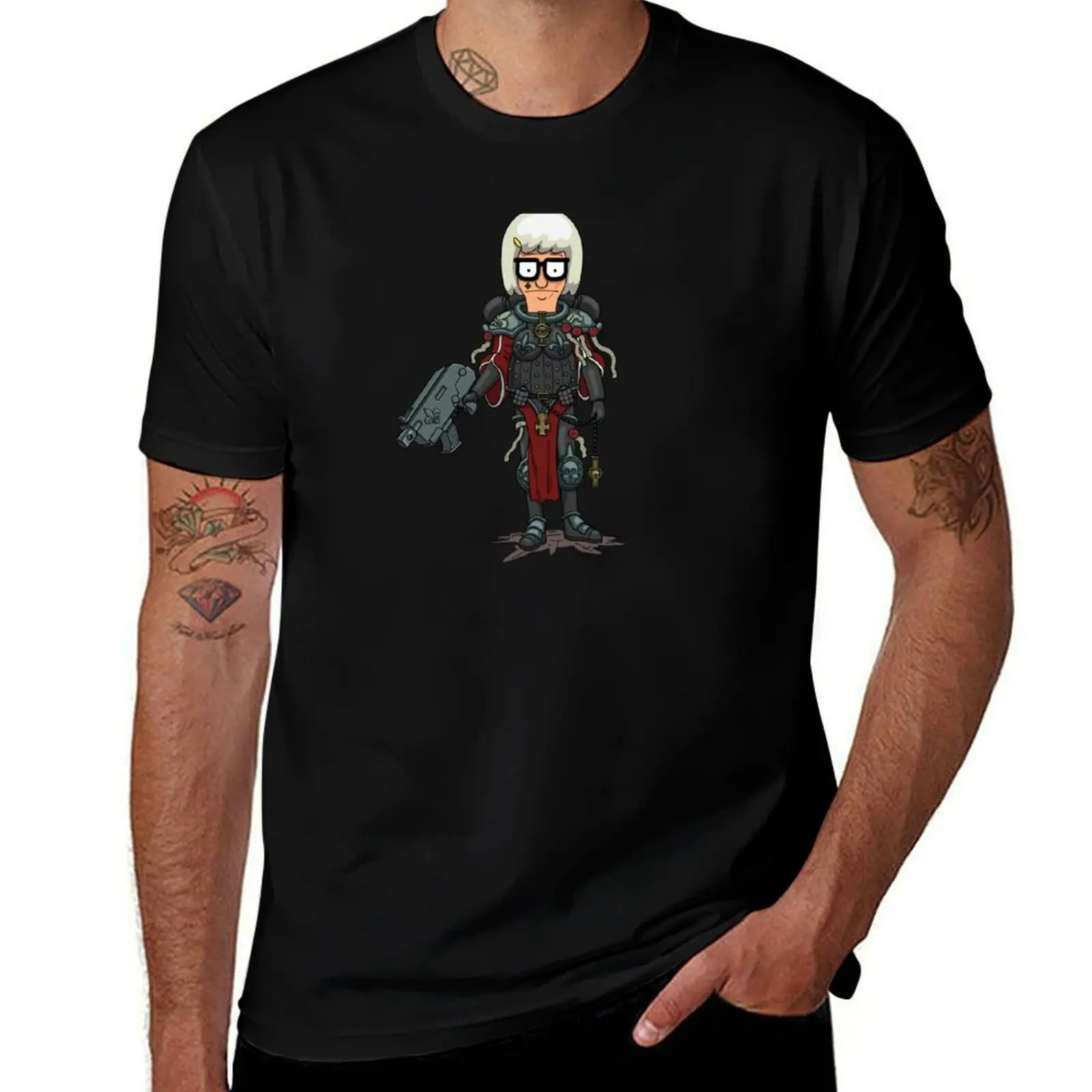 Tina Belcher Sisters of Battle Warhammer 40K T-Shirt funny shirt cotton customs summer clothes fruit of the loom mens t shirts
Tina Belcher Sisters of Battle Warhammer 40K T-Shirt funny shirt cotton customs summer clothes fruit of the loom mens t shirts