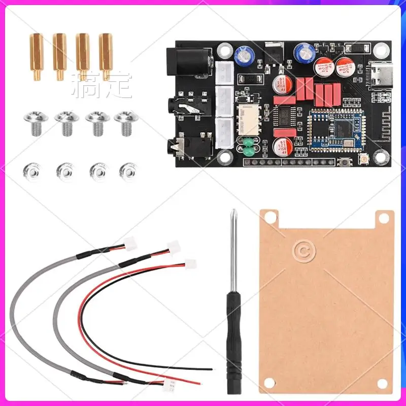 ATTT-DC8-24V XY-LA02 Qualcomm QCC5125 High Temperature BT 5.1 Lossless Decoding Board For APTX LDAC Lossless HD Sound DIY Kit
ATTT-DC8-24V XY-LA02 Qualcomm QCC5125 High Temperature BT 5.1 Lossless Decoding Board For APTX LDAC Lossless HD Sound DIY Kit