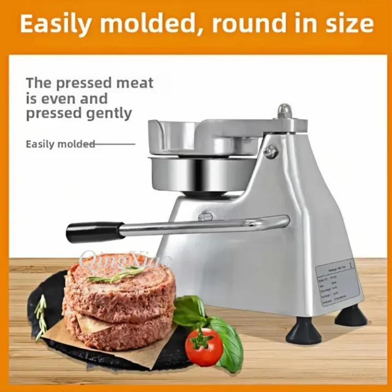 Commercial Hamburger Patty Forming Machine Manual Beef Patty Press Machine Practical Shaping For Burger Steak Food Processing
Commercial Hamburger Patty Forming Machine Manual Beef Patty Press Machine Practical Shaping For Burger Steak Food Processing