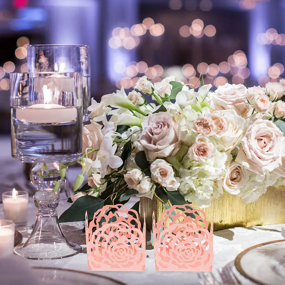 100Pcs Decorative Chocolate Wrapper Elegant Hollow Design Paper Tray for Truffles Wedding Favors Dessert Display
100Pcs Decorative Chocolate Wrapper Elegant Hollow Design Paper Tray for Truffles Wedding Favors Dessert Display