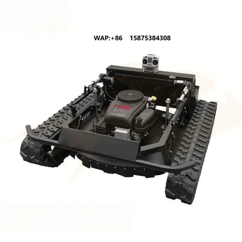 Hot Sale 16/22HP 4-STROKE Industrial Remote Control Crawler Mower Track Lawnmower Grass Box Remote-Controlled Grass Crusher
Hot Sale 16/22HP 4-STROKE Industrial Remote Control Crawler Mower Track Lawnmower Grass Box Remote-Controlled Grass Crusher