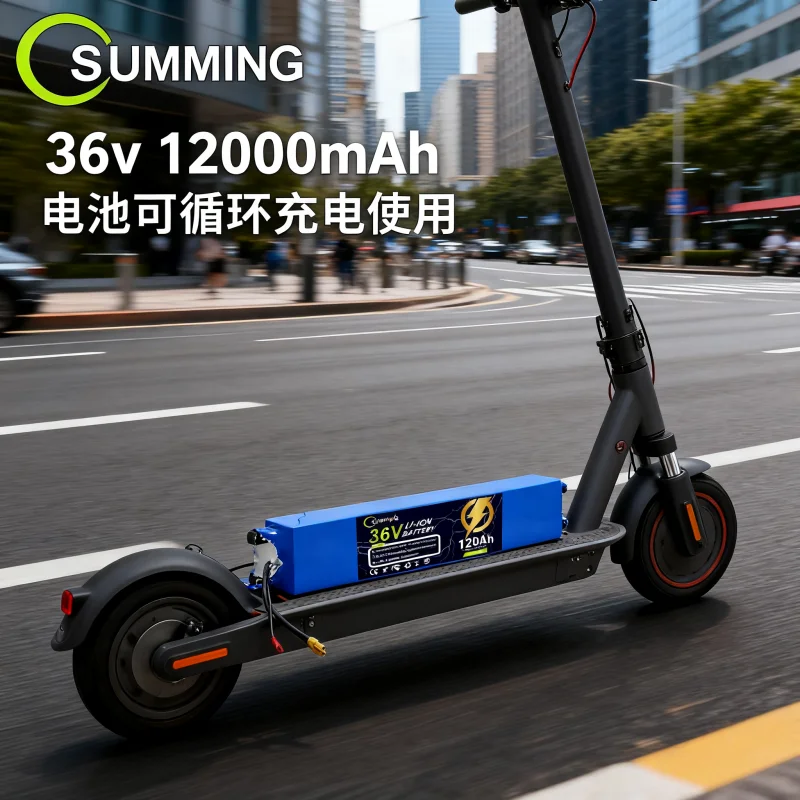 Genuine summing 36V 120Ah 10s2p Battery Packs Rechargeable Lithium Ion Battery for Electric Self Balancing Scooter 
Genuine summing 36V 120Ah 10s2p Battery Packs Rechargeable Lithium Ion Battery for Electric Self Balancing Scooter
