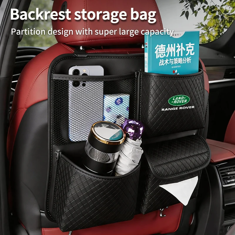 Car Trunk Organizer Seatback Bag Tissue Holder Tools Stowing Pocket For Land Rover Freelander L2 LF Range Rover Evoque 3 4
Car Trunk Organizer Seatback Bag Tissue Holder Tools Stowing Pocket For Land Rover Freelander L2 LF Range Rover Evoque 3 4