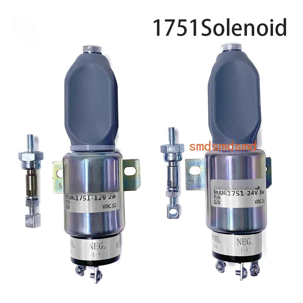 1751 Switch Start Controller Diesel Generator Set Flameout Solenoid Valve 12V/24V Stop Valve
1751 Switch Start Controller Diesel Generator Set Flameout Solenoid Valve 12V/24V Stop Valve