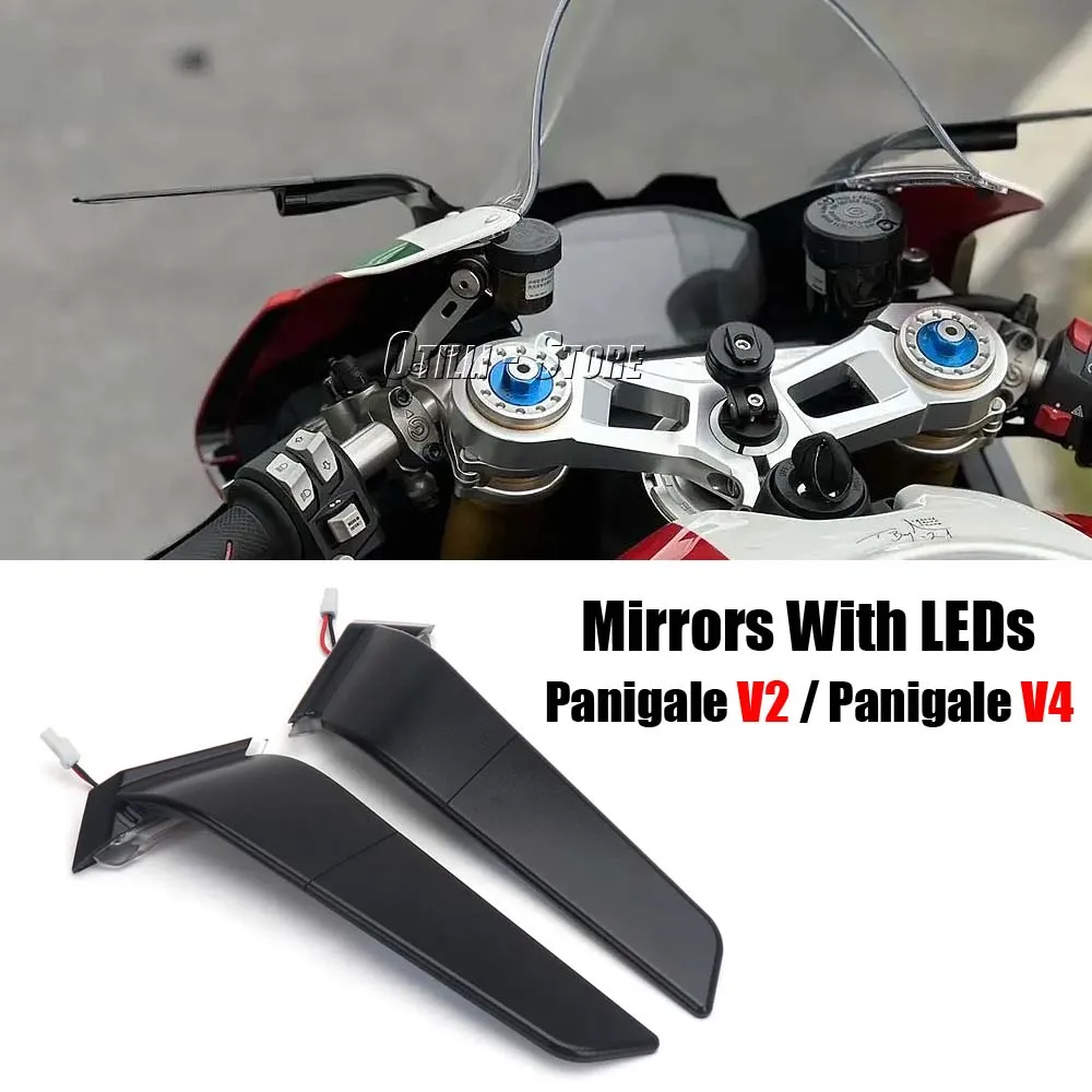 Мотоциклетные зеркала заднего вида с зеркальной фотовспышкой для Ducati Panigale V2 2020-2023 PANIGALE V4 2019-2022
Мотоциклетные зеркала заднего вида с зеркальной фотовспышкой для Ducati Panigale V2 2020-2023 PANIGALE V4 2019-2022