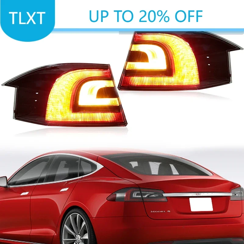 Car Outer Rear LED Tail Light For Tesla Model S 2016-2020 Rear Turn Signal Light Brake Parking Lamp Driving Lamp Car Accessories
Car Outer Rear LED Tail Light For Tesla Model S 2016-2020 Rear Turn Signal Light Brake Parking Lamp Driving Lamp Car Accessories