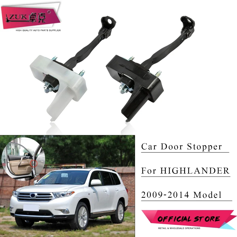 ZUK Front Rear Car Door Checker Stopper For TOYOTA HIGHLANDER ASU4 GSU4 2009-2014 Door-Check Strap Arm Hinge Left = Right
ZUK Front Rear Car Door Checker Stopper For TOYOTA HIGHLANDER ASU4 GSU4 2009-2014 Door-Check Strap Arm Hinge Left = Right