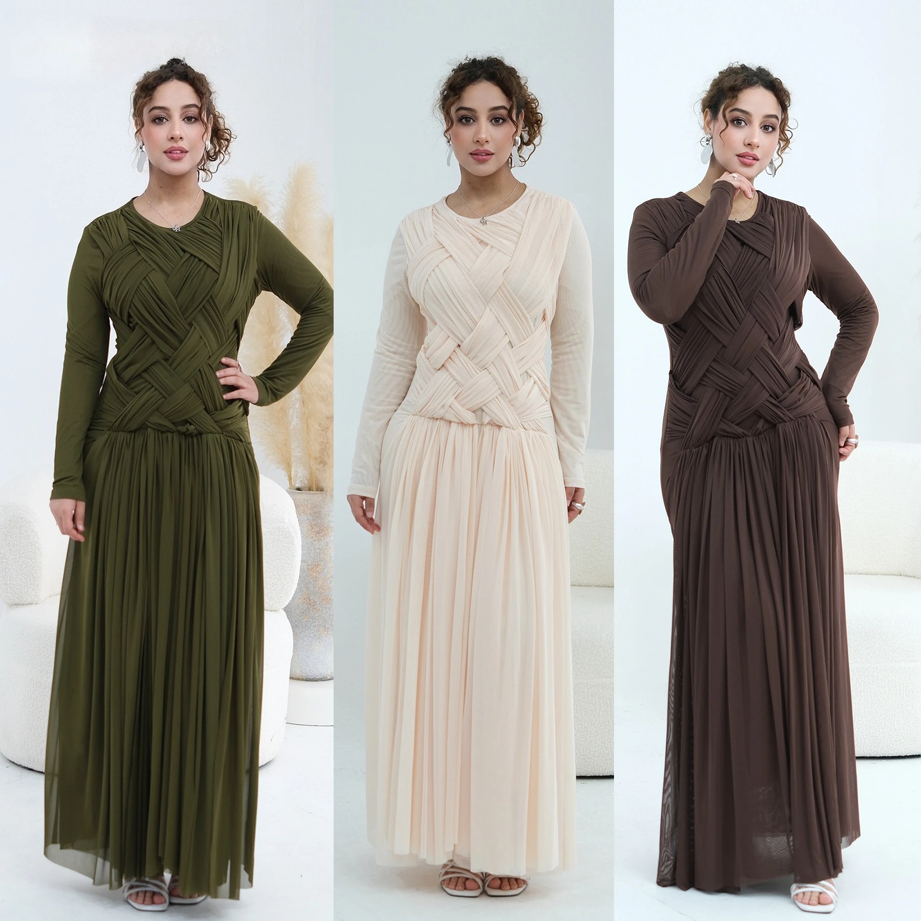 Eid Dresses Women Dubai Abaya Pleated Dress Jalabiya Muslim Arab Long Robe Ramadan Morocco Abayas Kaftan Islam Vestidos 2026
Eid Dresses Women Dubai Abaya Pleated Dress Jalabiya Muslim Arab Long Robe Ramadan Morocco Abayas Kaftan Islam Vestidos 2026