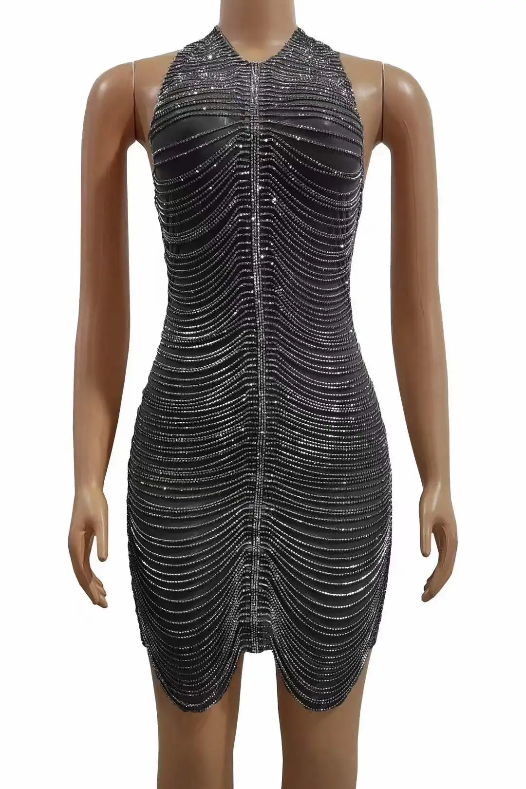 Women Backless Drill Chain Sexy Birthday Queen Brand Luxury Stunning Stage Mini Dress 2025 Flash Darg Queen Outfit
Women Backless Drill Chain Sexy Birthday Queen Brand Luxury Stunning Stage Mini Dress 2025 Flash Darg Queen Outfit