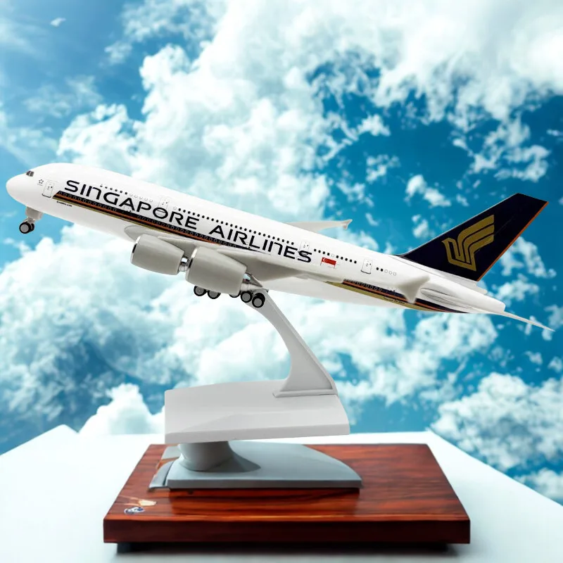 30CM Airplane Model Singapore A380 Resin Plane Model Airplanes Series for Collectible Display Home decor Gift
30CM Airplane Model Singapore A380 Resin Plane Model Airplanes Series for Collectible Display Home decor Gift