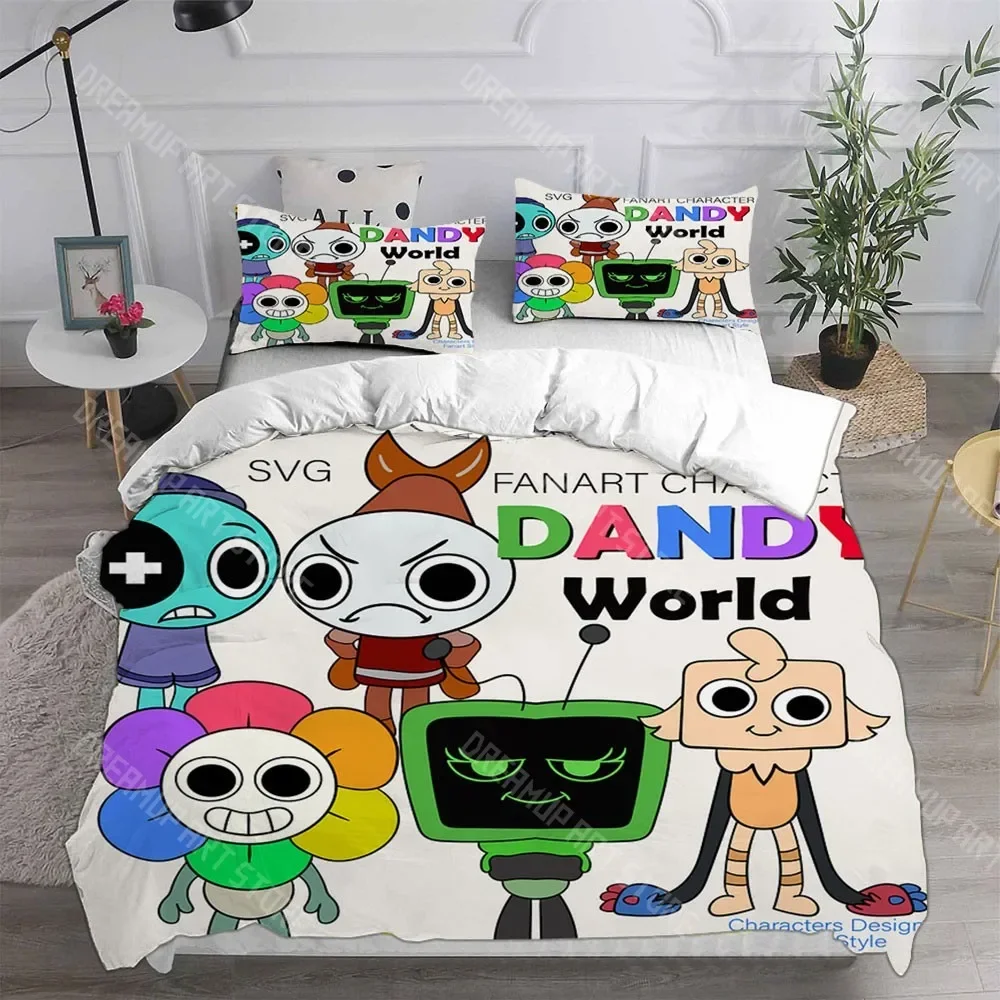 3D Print D-Dandy's World Fashion Game Bedding Sets Bed Cover Comforter Duvet Cover Pillow Case 2-3 Pieces Sets Teenagers
3D Print D-Dandy's World Fashion Game Bedding Sets Bed Cover Comforter Duvet Cover Pillow Case 2-3 Pieces Sets Teenagers