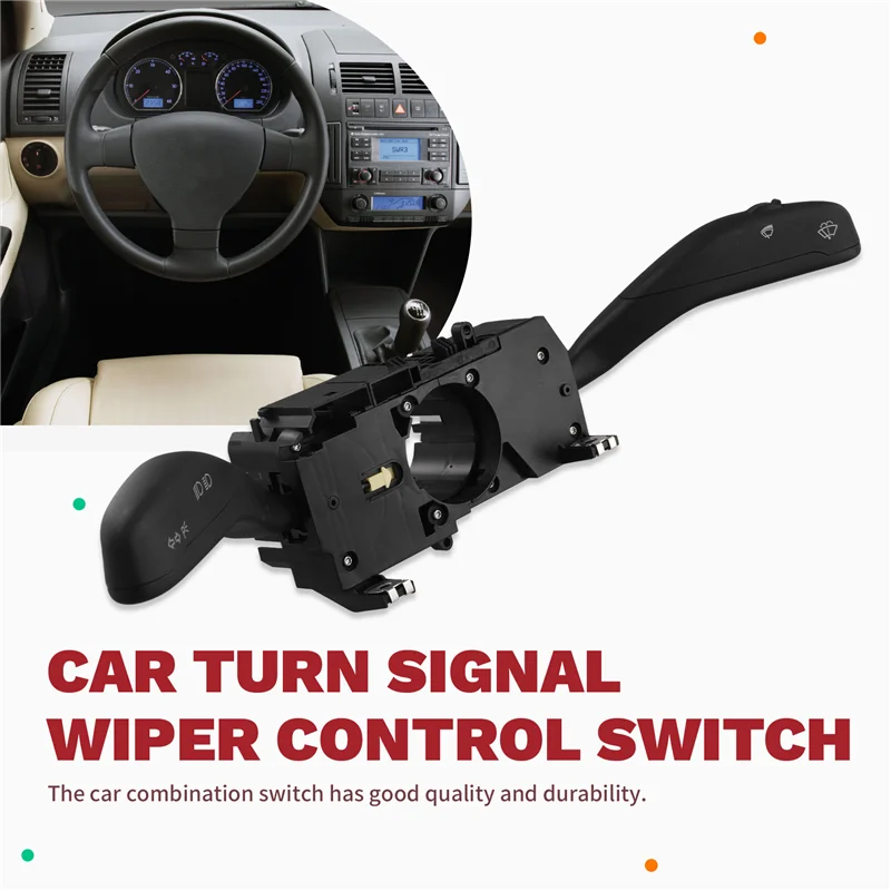 AT92-Car Combination Switch Turn Signal Wiper Control Switch Headlight Switch 6Q0953503AC For VW Polo 2001-2009
AT92-Car Combination Switch Turn Signal Wiper Control Switch Headlight Switch 6Q0953503AC For VW Polo 2001-2009