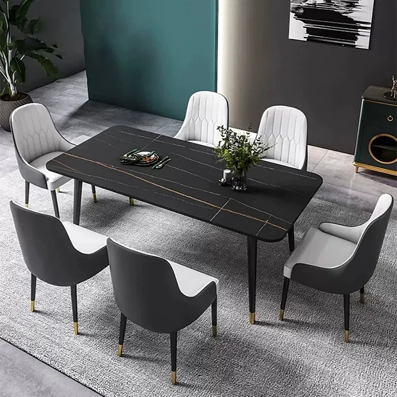 #Modern Metal Base Slate Stone Top Dining Table Set 6 Seats 4 Charis Restaurant Furniture Luxury Marble Dining Table Set
#Modern Metal Base Slate Stone Top Dining Table Set 6 Seats 4 Charis Restaurant Furniture Luxury Marble Dining Table Set