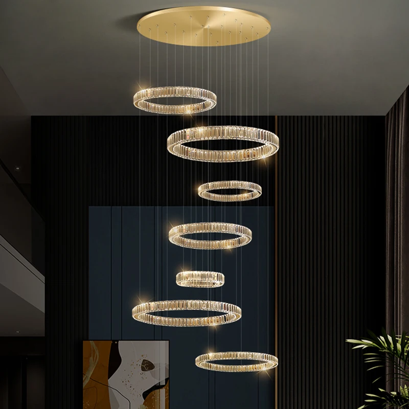 Современная лестничная люстра, подвесные светильники, внутреннее освещение, потолочный светильник, подвесной светильник, светодиодные люстры для гостиной, внутреннее освещение
Современная лестничная люстра, подвесные светильники, внутреннее освещение, потолочный светильник, подвесной светильник, светодиодные люстры для гостиной, внутреннее освещение