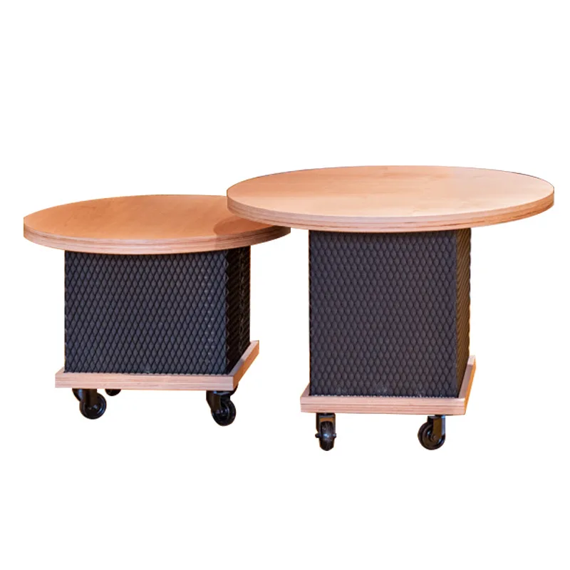 Storage with pulley, Nordic box wood art movable combination coffee table, hotel chair
Storage with pulley, Nordic box wood art movable combination coffee table, hotel chair