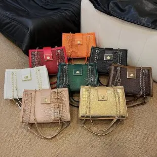 2025 Modern Croc Tote - Vegan Convertible Work Bag for Women, Structured Shoulder Purse Gold Accents Day To Night
2025 Modern Croc Tote - Vegan Convertible Work Bag for Women, Structured Shoulder Purse Gold Accents Day To Night